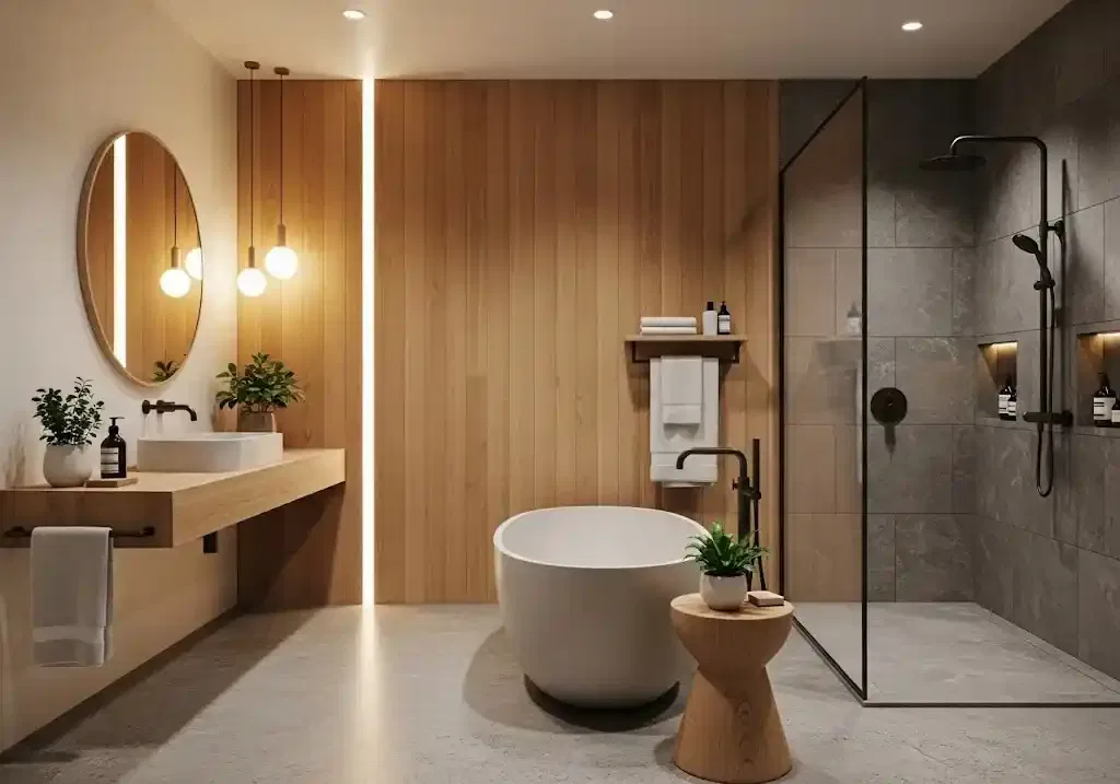 Model kamar mandi sederhana tapi mewah dengan budget terbatas
