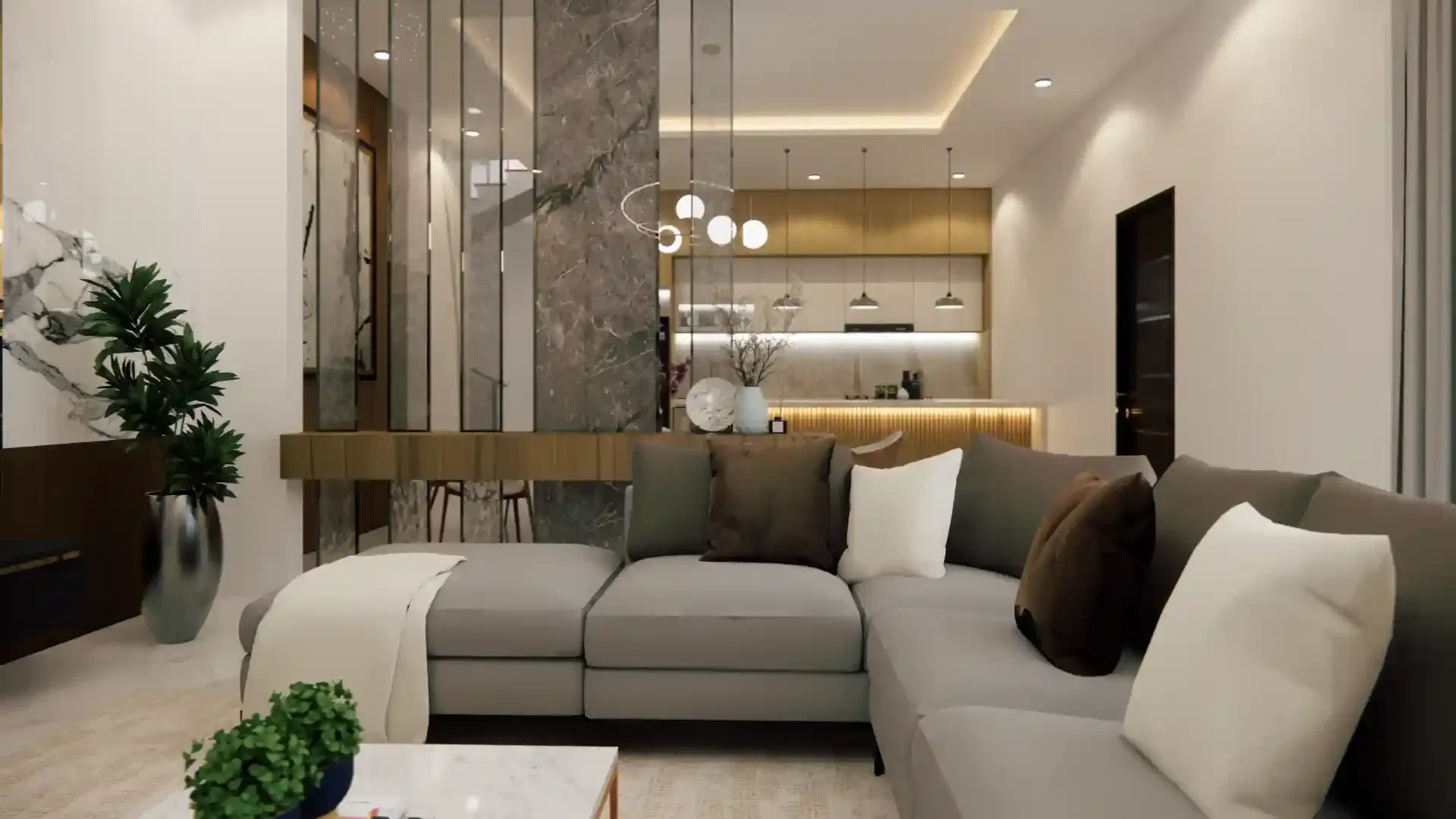 Desain Interior Ruang Tamu Iruka