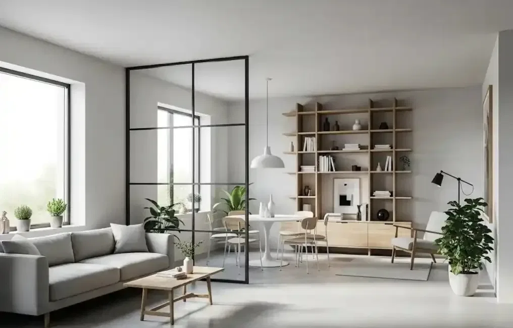 Desain Interior Rumah Minimalis degan fokus Layout