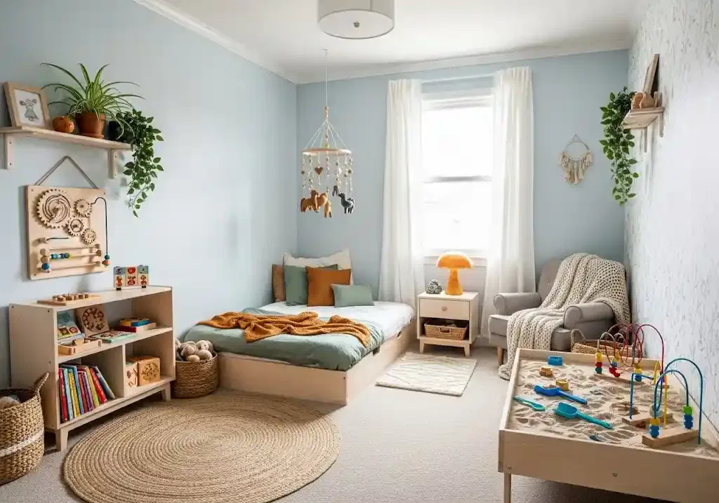 Rekomendasi desain interior kamar anak gaya eksplorasi sensorik