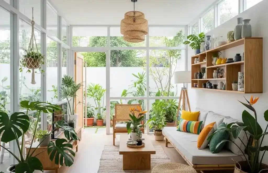 Desain Interior Tropical Urban