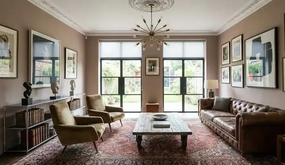 Vintage Dengan Aksen Modern