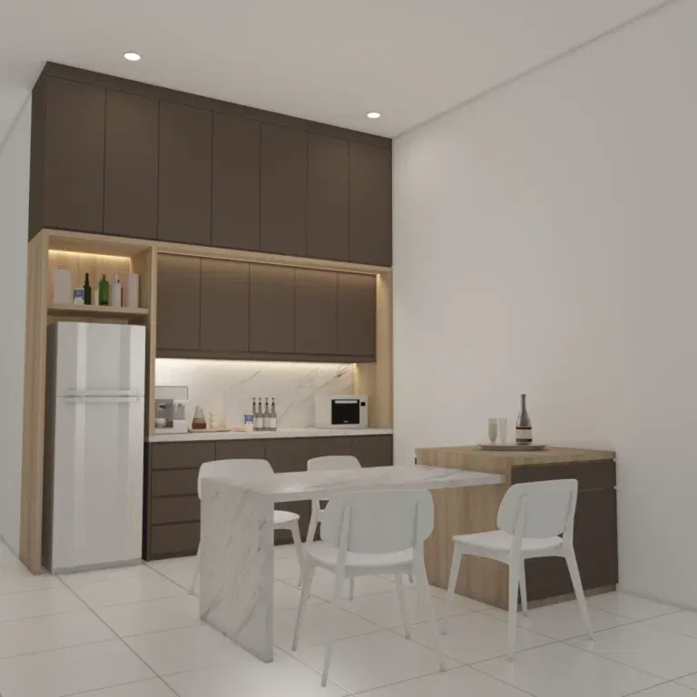 Design 3D Kitchen Set Iruka Space