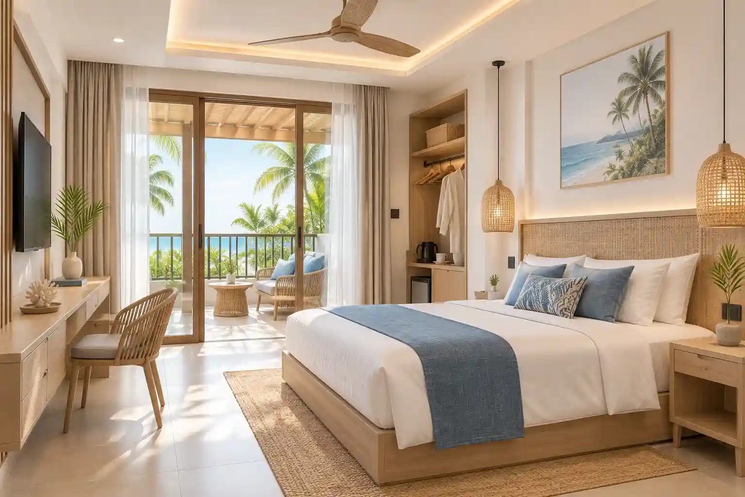 Guest house resor atau pantai